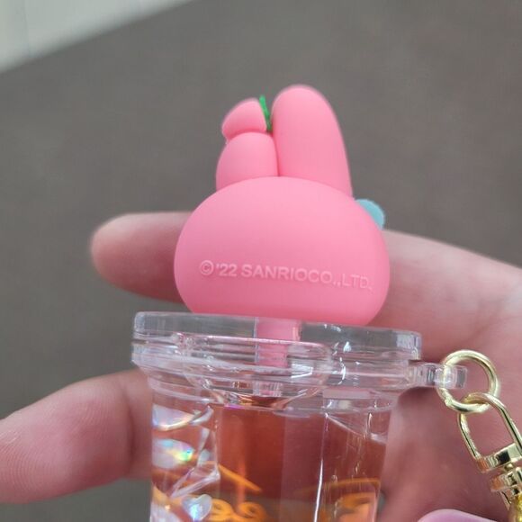 Brand New Sanrio My Melody Bubble Tea Keychain - Picture 4 of 6